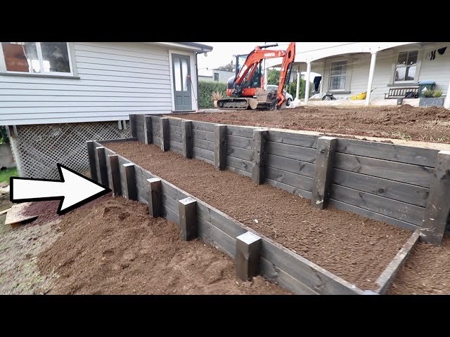 Build a Retaining Wall: FINISHED! [Part 3]