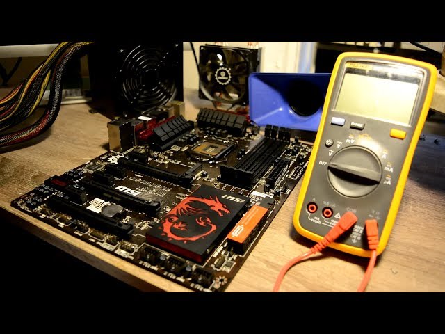 Z97-G45 desktop gaming motherboard diagnostic + repair process