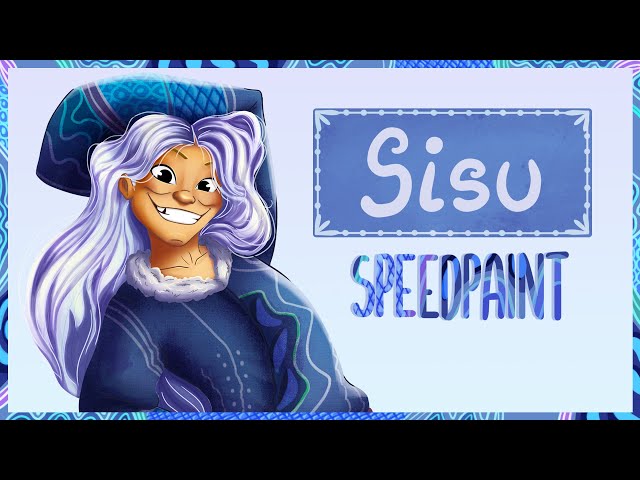 Sisu from Raya and the Last Dragon | Speedpaint