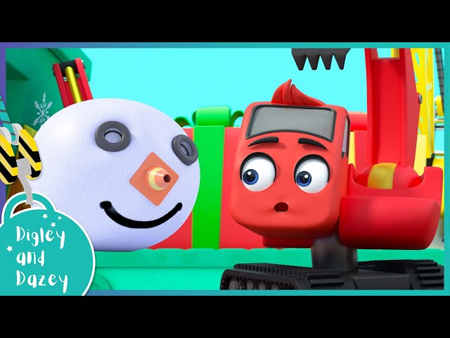 Christmas Present Machine - Santa to the Rescue! | Digley and Dazey | Kids Christmas Cartoons