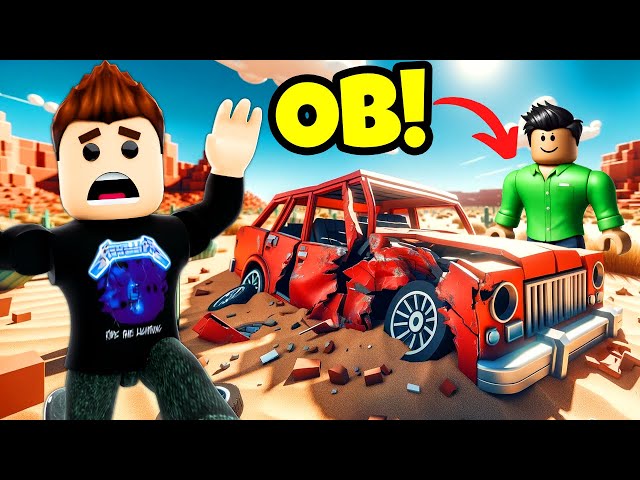 OB Joined Me on My Long Drive in A Dusty Trip Roblox!