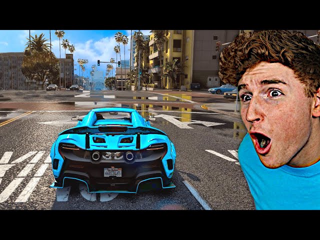 Playing GTA 5 With ULTRA REALISTIC Graphics Mods!