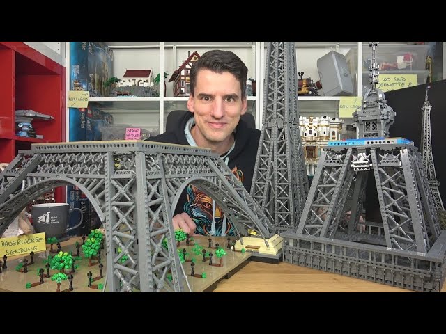 Eine Qual und mäßige Teile für 630€! Das Ding ist groß - muss wohl reichen: LEGO® 10307 Eiffelturm