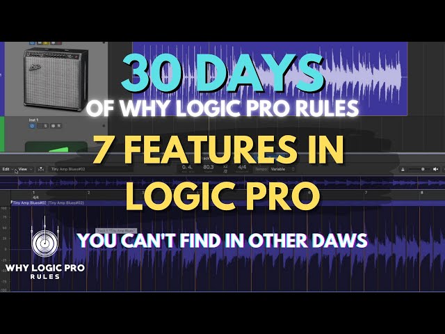 7 Features in Logic Pro X That You Can't Find in Other DAWs