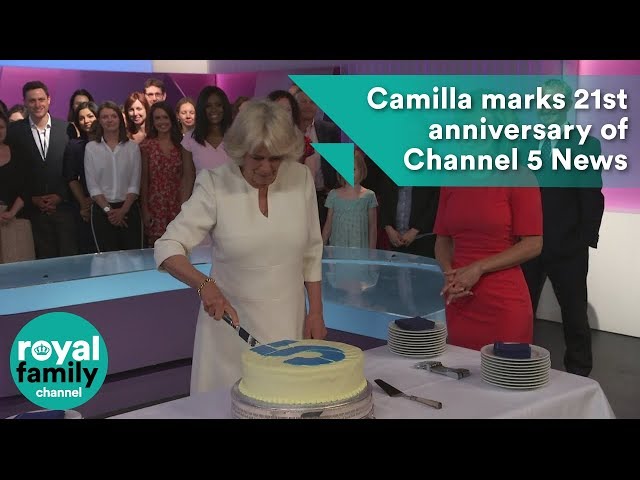 Camilla, Duchess of Cornwall marks 21st anniversary of Channel 5 News