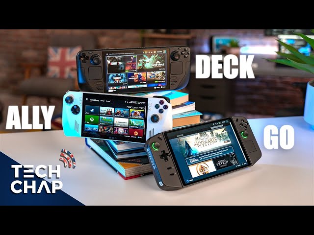 Steam Deck OLED vs ROG Ally vs Legion Go - BEST Gaming Handheld in 2024!?