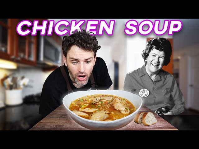 Julia Child's Chicken Soup to Warm Your Heart