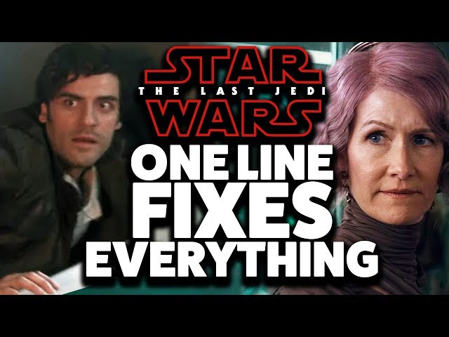 How ONE LINE Fixes The Last Jedi