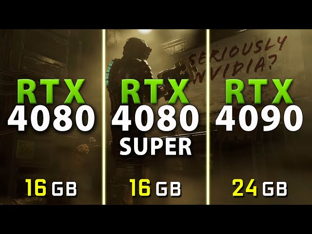 RTX 4080 vs RTX 4080 SUPER vs RTX 4090 - Test in 12 Games | 4K