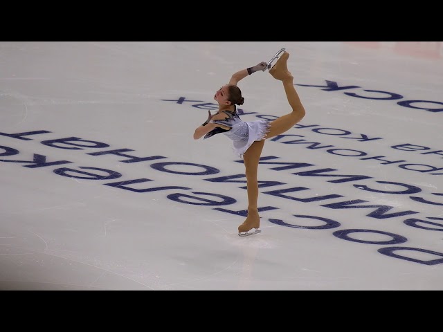 Alexandra Trusova - Russian Nationals 2020 - SP - alt. angle