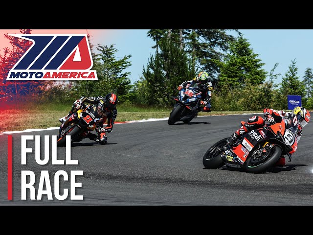 MotoAmerica Medallia Superbike Race 1 at Ridge Motorsports Park 2022