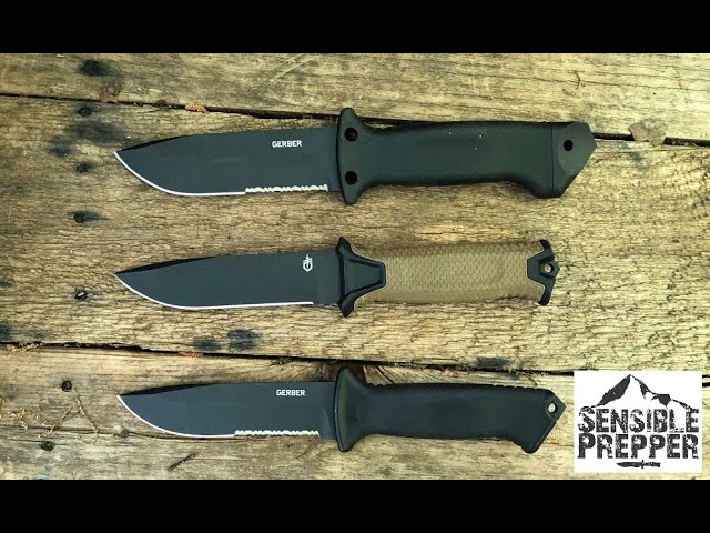 Gerber Prodigy, Strong Arm & LMF II Knife Comparison