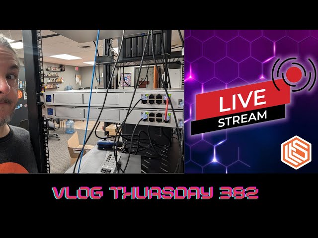 VLOG Thursday 382: UniFi Firewalls, 45 Drives, Homelab, & Tech Talk Live Q&A