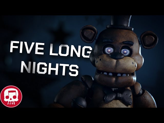 FNAF Rap by JT Music - "Five Long Nights" (Remastered)