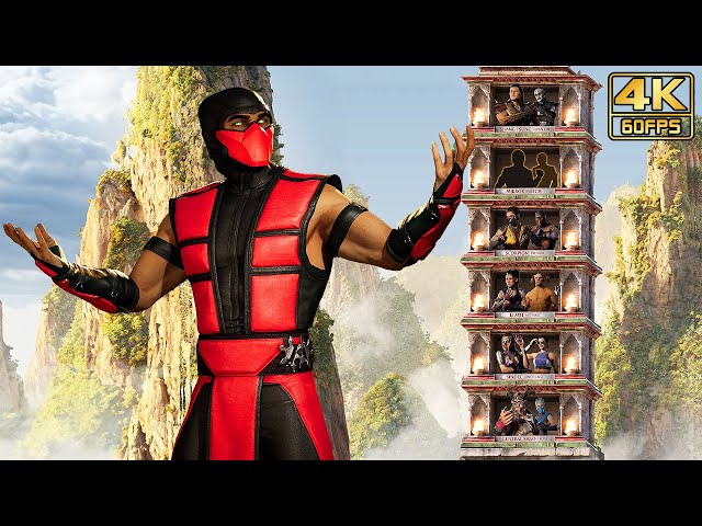 Mortal Kombat 1 - ERMAC UMK3 Klassic Towers Gameplay (Very Hard Difficulty) @ 4K 60ᶠᵖˢ ✔