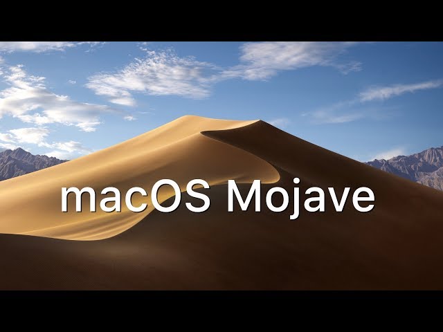 macOS Mojave - Dynamic Desktop (8K/60FPS)
