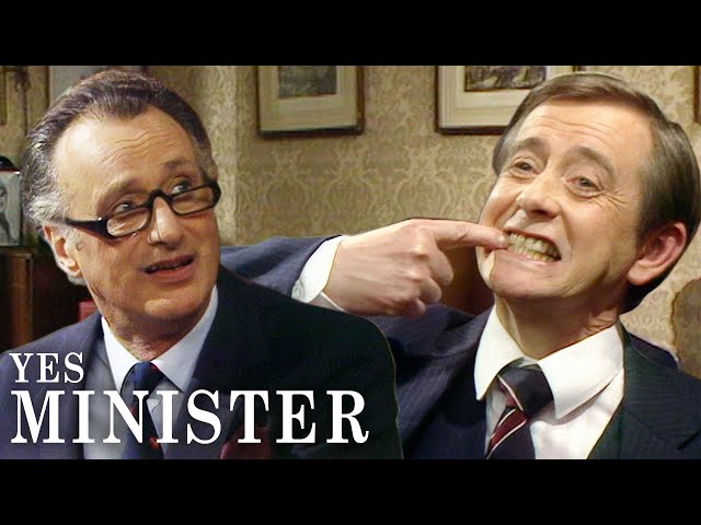The Emulsified High-Fat Offal Tube | Yes, Minister: 1984 Christmas Special | BBC Comedy Greats