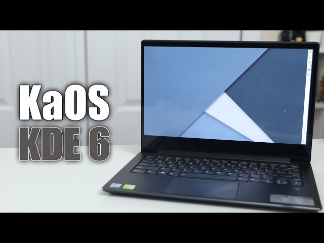 I Tested KDE 6 on KaOS And It Feels Faster