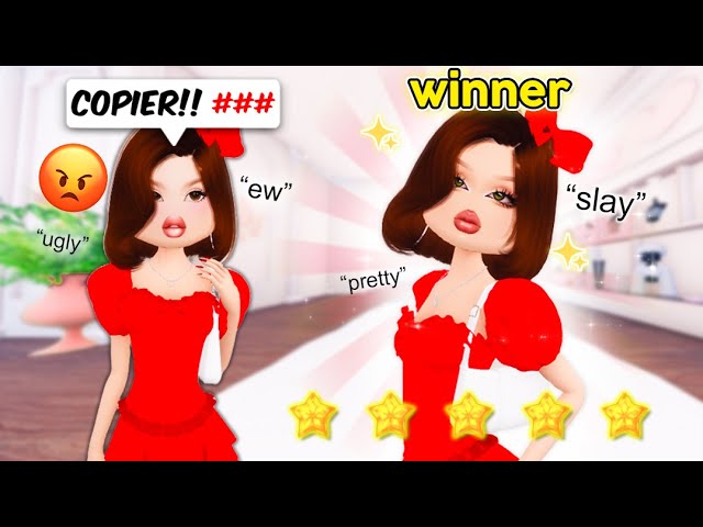 COPYING OUTFITS in Dress To Impress... (THEY RAGE QUIT)