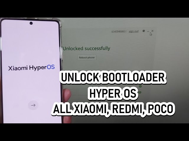 Terbaru 2024 Step by Step Tutorial Unlock Bootloader (UBL) HyperOS All Xiaomi, Redmi, POCO