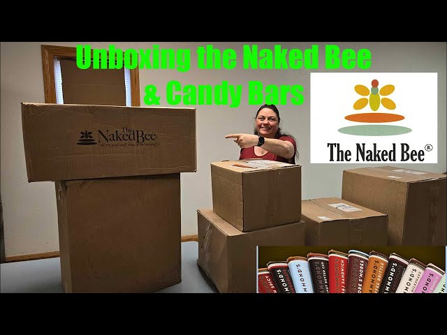 Unboxing the Naked Bee and Chocolates and Sweet Unboxing!!!