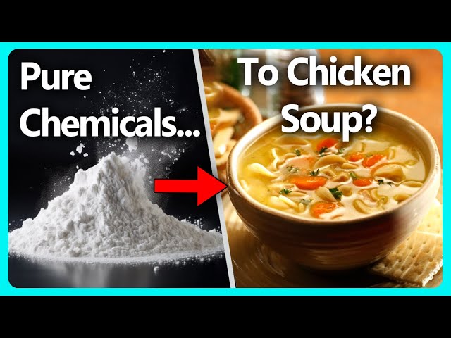 Synthesizing Chicken Noodle Soup From Pure Chemicals