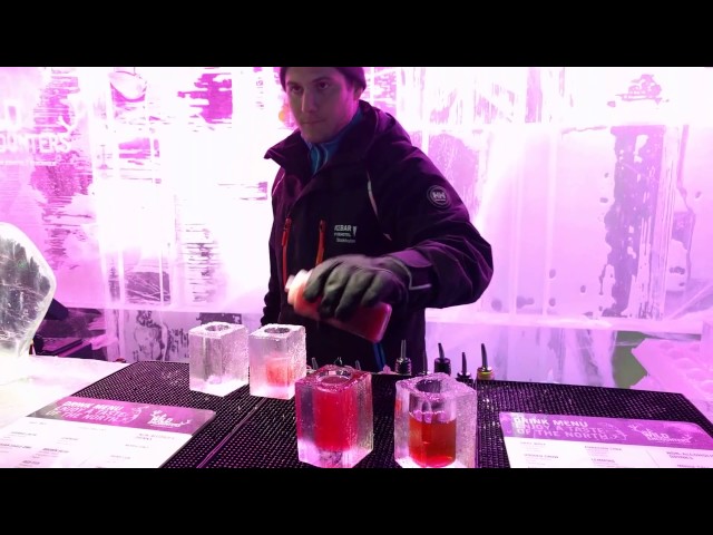 Bartender IceBar in Stockholm