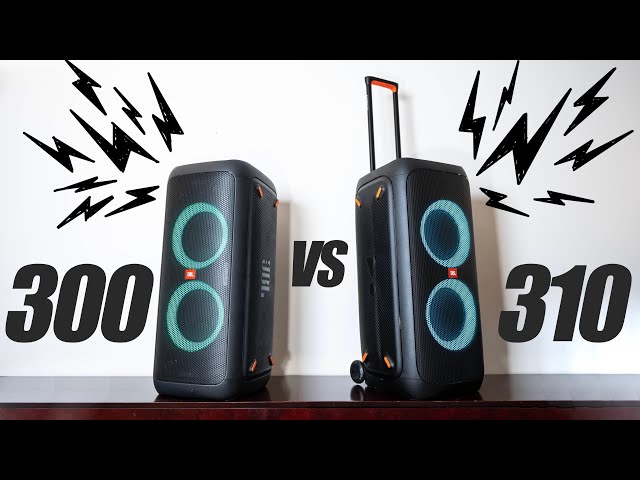 JBL Partybox 300 vs 310 - Is Newer Better?