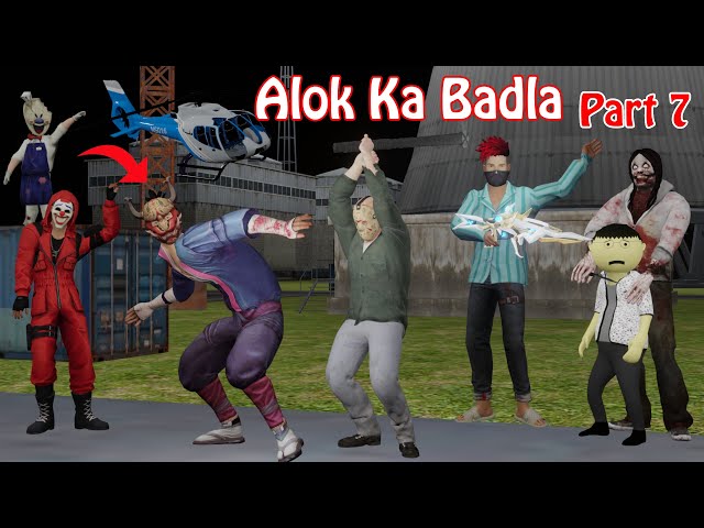 Gulli Bulli Aur Alok Ka Badla Part 7 | Gulli Bulli Aur Jeff The Killer | Make Joke Of Horror