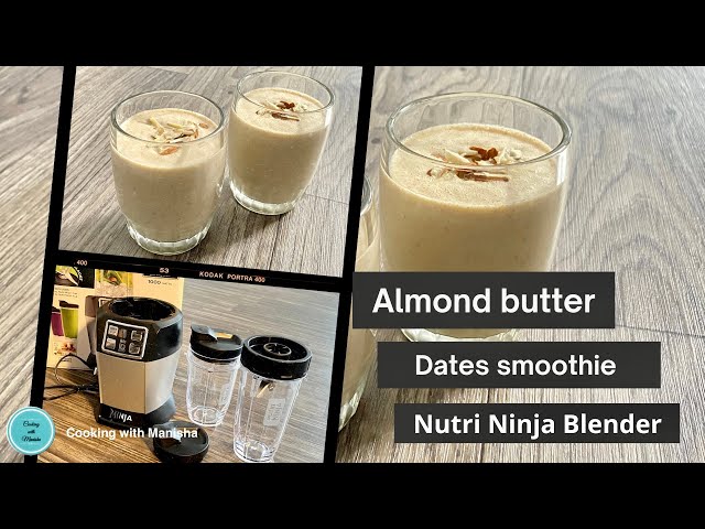 Nutri Ninja Blender Auto-IQ 1000W unboxing and review | Nutri Ninja smoothie recipe | #AlmondButter