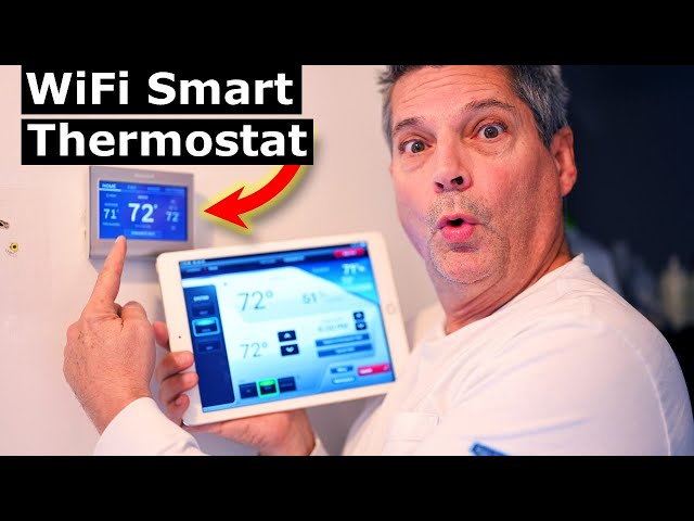 How to Install Honeywell Smart WiFi Thermostat RTH9585WF Wiring