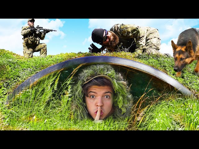 I Challenged an Actual SWAT Team to Camo Hide and Seek!