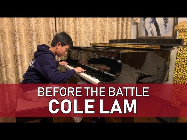 Piano Improvisation "Before The Battle" Cole Lam 12 Years Old