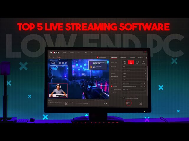Top 5 Best Streaming Software for Low End PCs | Live Stream In Low End PC 2024