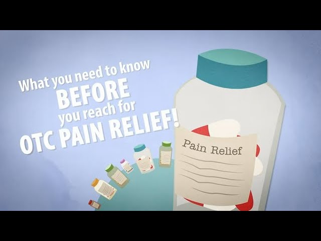 OTC Pain Medication: What You Need to Know/with Captions