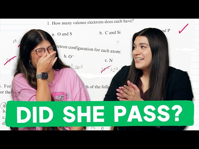 Did She Pass The Organic Chemistry Assessment Exam? | Study With Us