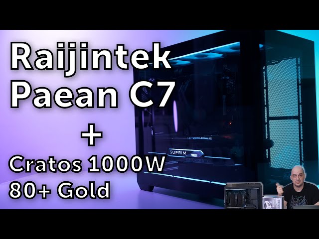 Prezentare Raijintek Paean C7 + Sursa Raijintek Cratos 1000W 80+ Gold #raijintek #gaming #techviewtv