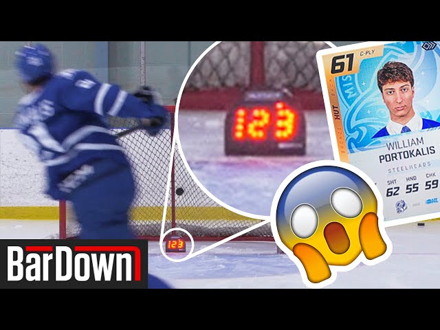 HOW GOOD IS A 61 OVERALL PLAYER IN REAL LIFE? BarDown Hut Card Challenge