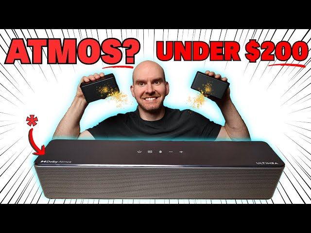 Atmos Soundbar Under $200? Ultimea Posedion D60 Review