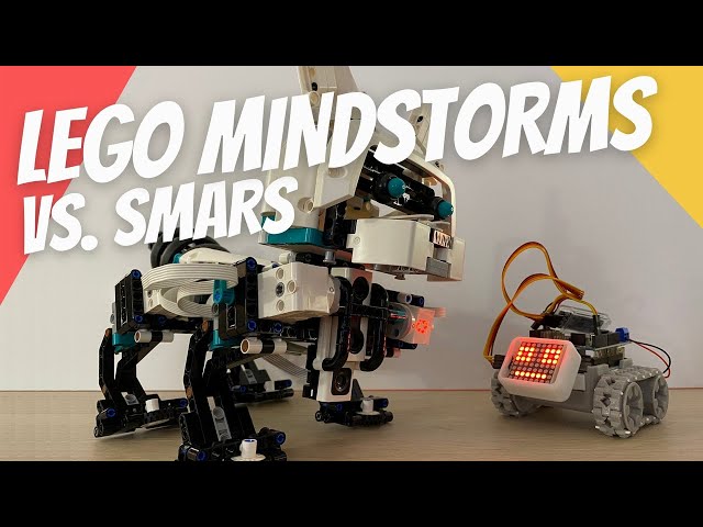 Lego Mindstorms Robot vs SMARS Robot