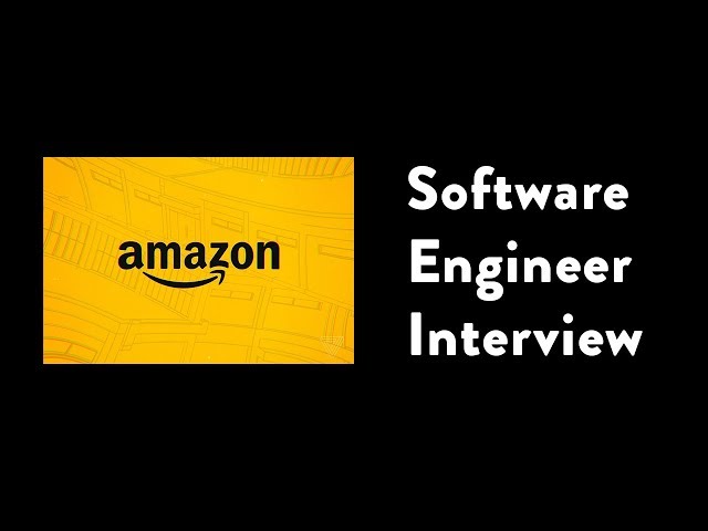 Coding Interview | Software Engineer Manager @ Amazon Part 1