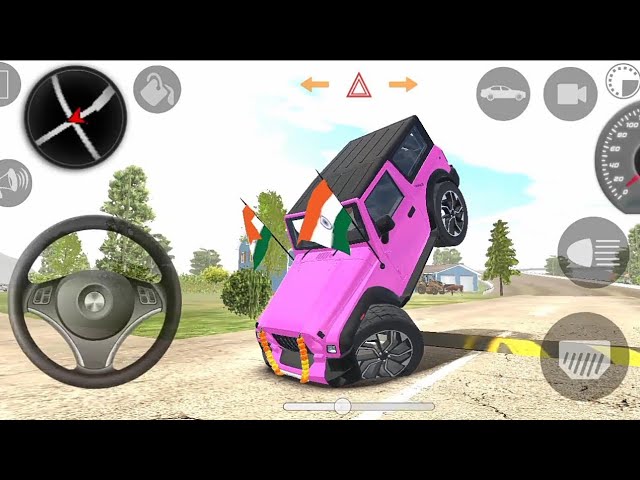 Dollar Song Modified Mahindra Pink Thar || Android Gameplay || Indian car simulator 3d