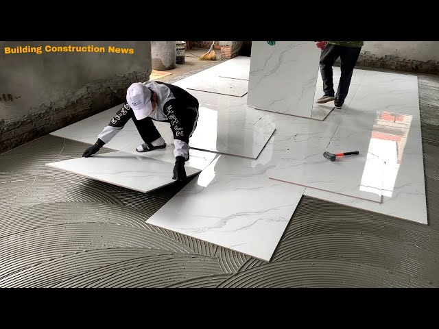 Instructions For Construction Of Living Room Floor With Ceramic Tiles - Using New Skills And Quickly