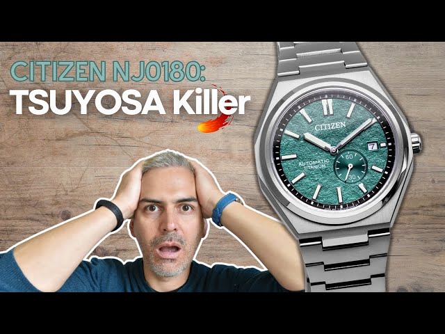 Have Citizen just released the TSUYOSA KILLER?? Full Titanium NJ0180