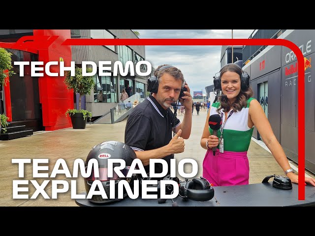 How Do F1 Teams Communicate Over A Race Weekend? Albert Fabrega’s F1 TV Tech Demo | Crypto.com