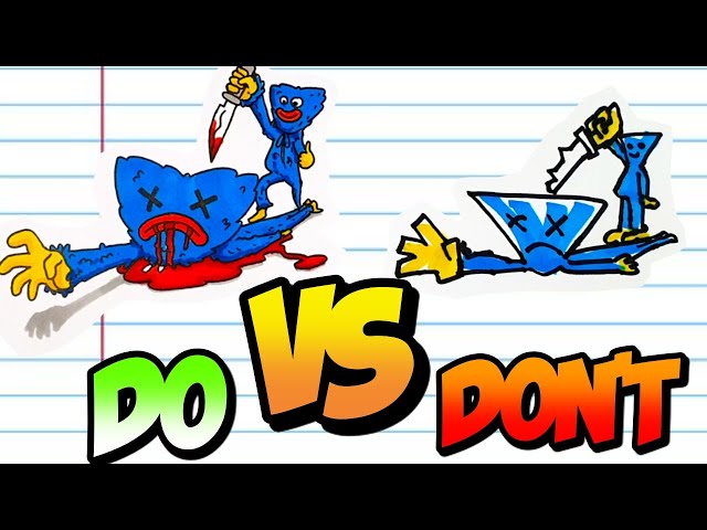 5 Cool DOs & DONT's Amazing PoppyPlaytime Drawing for FANS #CoolART