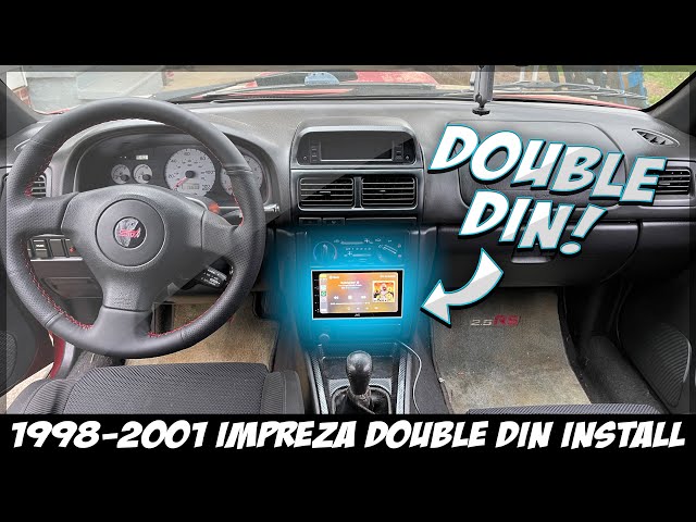 GC8 Double Din install! // Modifying my '01 2.5RS (GC8) (Episode 9)