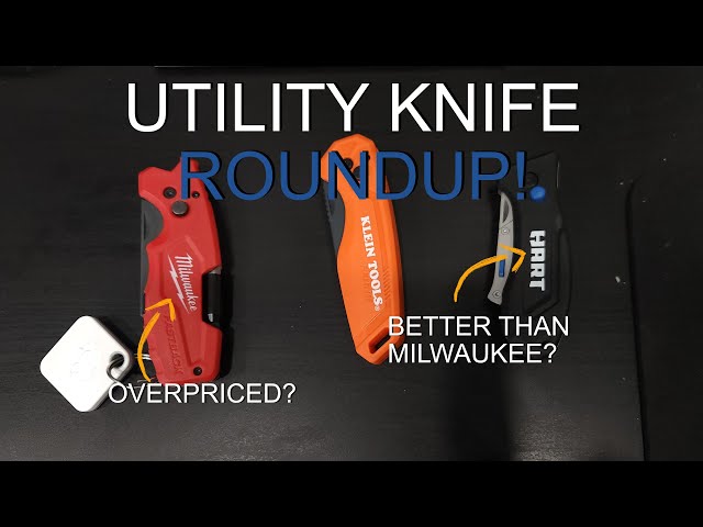Utility Knives, The Good, The Bad, The Ugly