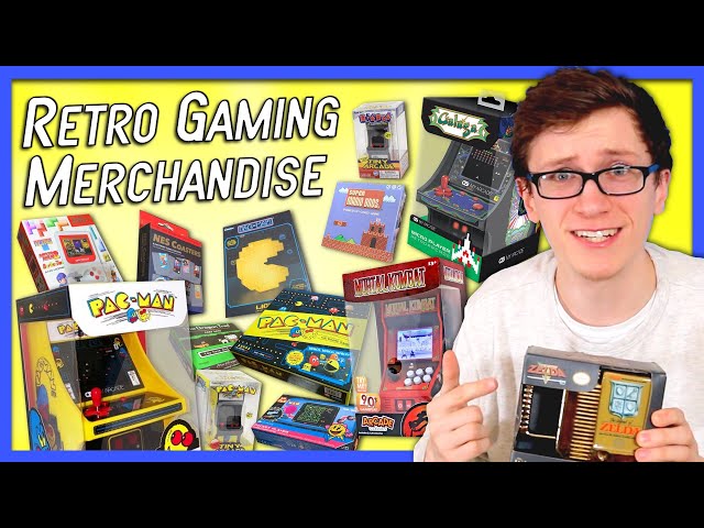 Retro Gaming Merchandise - Scott The Woz