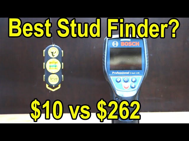 Best Stud Finder? $262 Bosch vs $10 CH Hanson vs 9 Other Wall Stud Scanners! Let's find out!